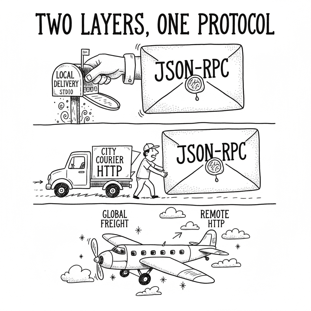 Two Ways to Carry JSON-RPC